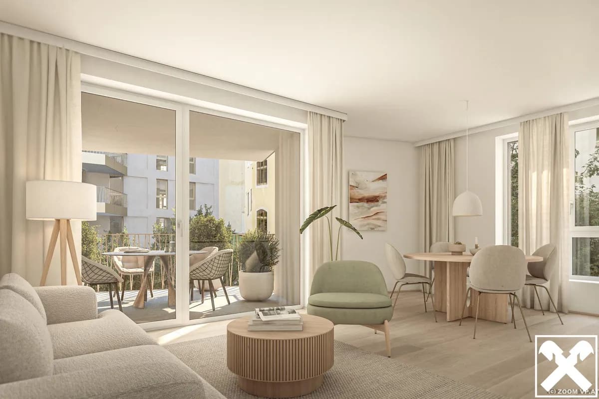 2-Zimmer-Wohnung kaufen in Wels – 48,75 m², € 277.800