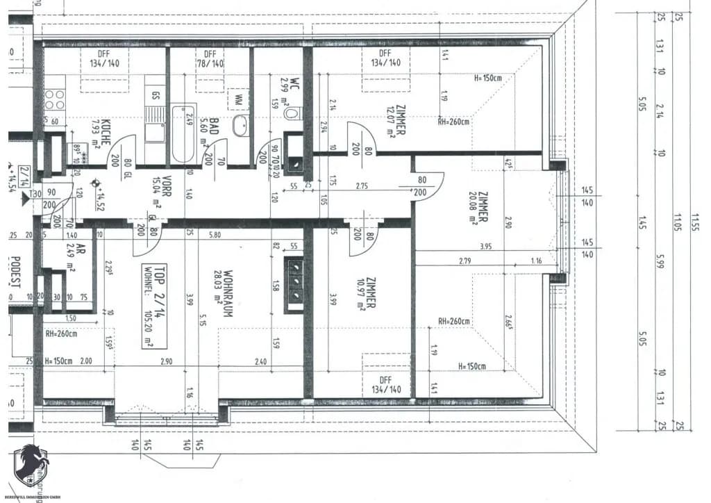 4-Zimmer-Wohnung kaufen in Mödling – 108 m², € 279.000 – Bild 22 von 23