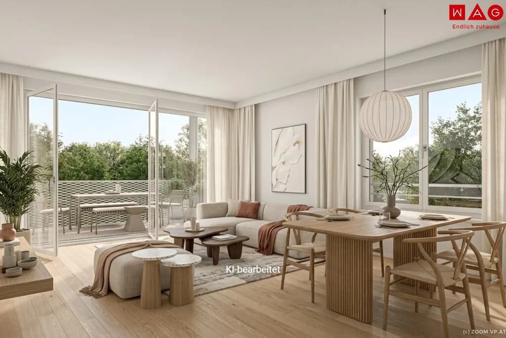4-Zimmer-Wohnung kaufen in Wels-Land – 90,61 m², € 420.400 – Bild 3 von 6