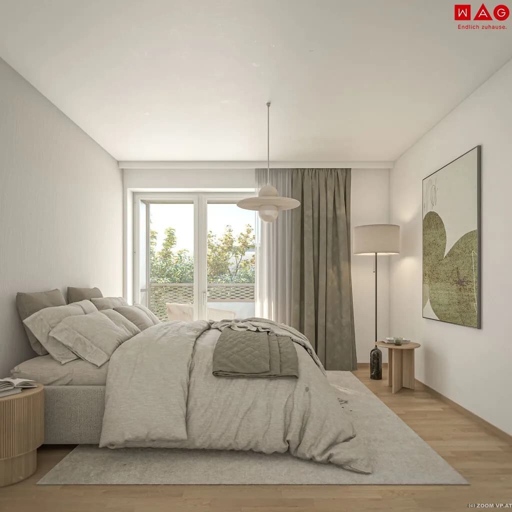 2-Zimmer-Wohnung kaufen in Wels-Land – 49,89 m², € 255.800 – Bild 2 von 5