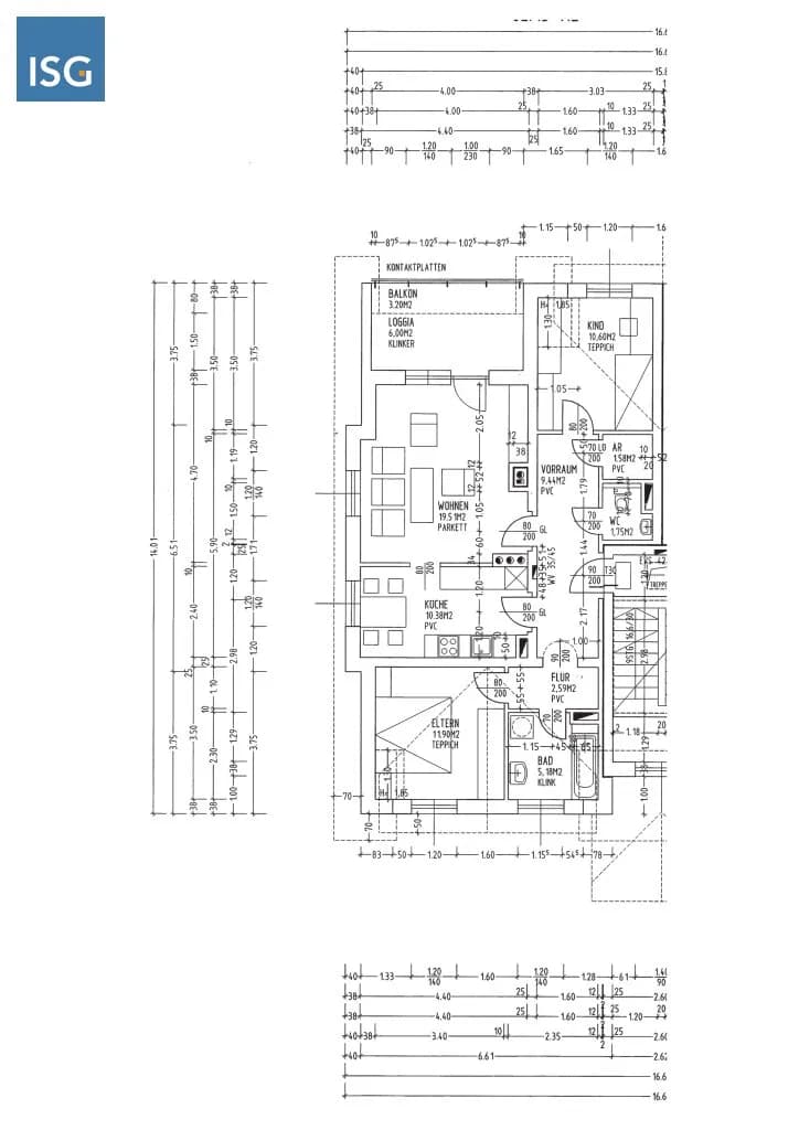 3-Zimmer-Wohnung mieten in Schärding – 82 m², € 792 – Bild 2 von 2