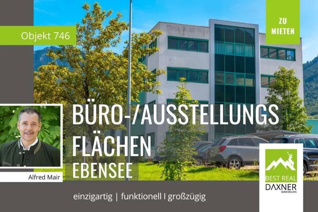Gewerbeimmobilie mieten in Gmunden – 1 230 m², € 9.840