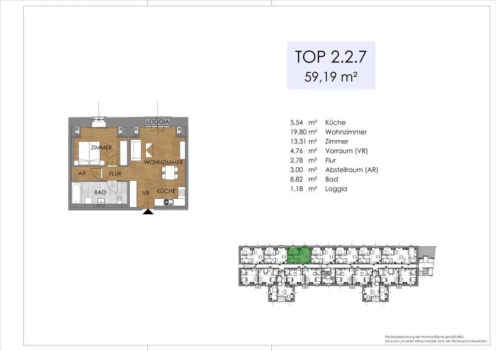 3-Zimmer-Wohnung kaufen in Bruck an der Leitha – 70,3 m², € 287.684 – Bild 36 von 46