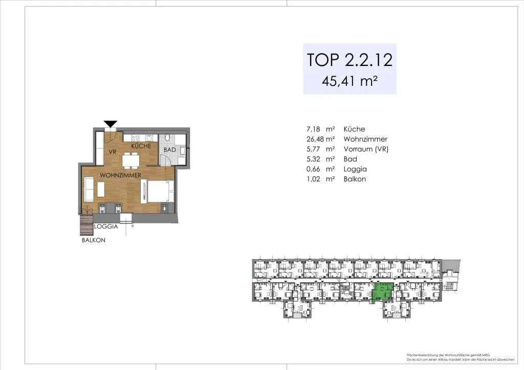 3-Zimmer-Wohnung kaufen in Bruck an der Leitha – 70,3 m², € 287.684 – Bild 41 von 46