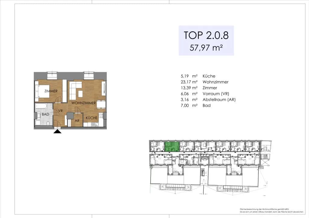 2-Zimmer-Wohnung kaufen in Bruck an der Leitha – 69,21 m², € 366.286 – Bild 13 von 46