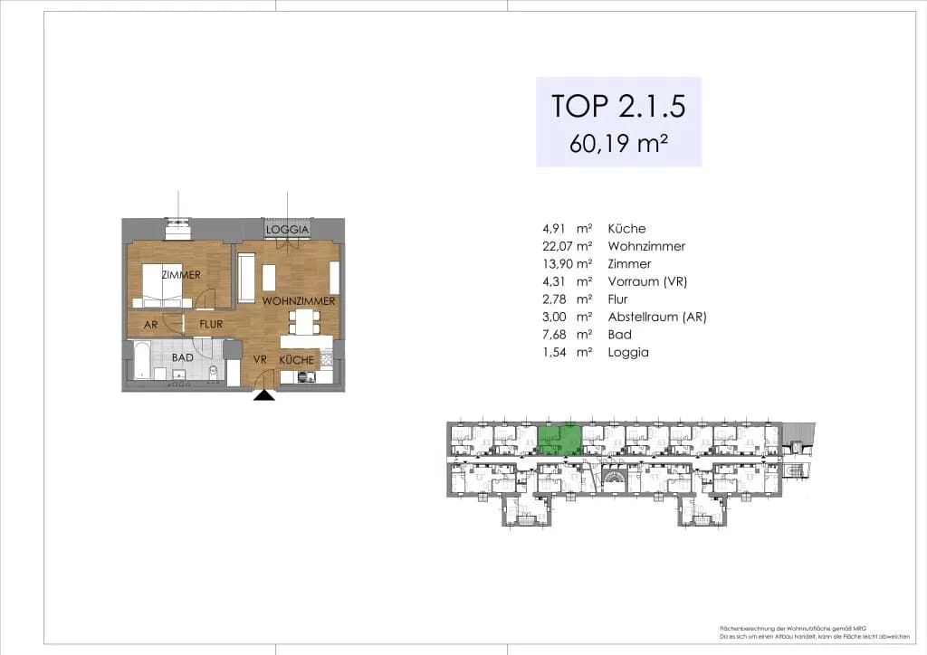2-Zimmer-Wohnung kaufen in Bruck an der Leitha – 69,21 m², € 366.286 – Bild 22 von 46