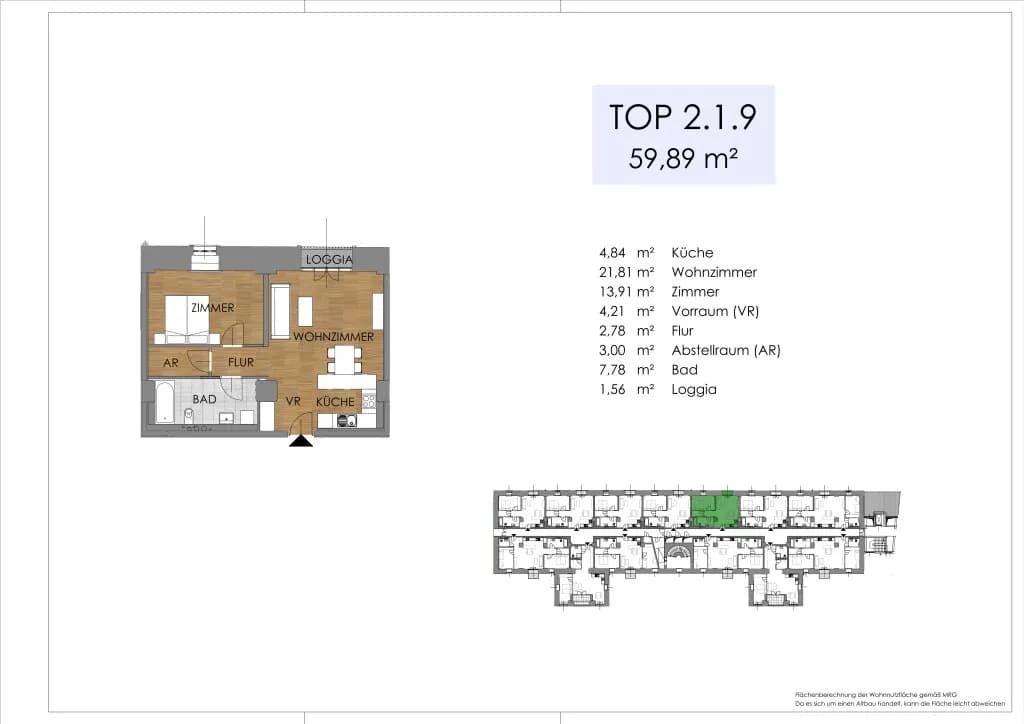 2-Zimmer-Wohnung kaufen in Bruck an der Leitha – 69,21 m², € 366.286 – Bild 26 von 46