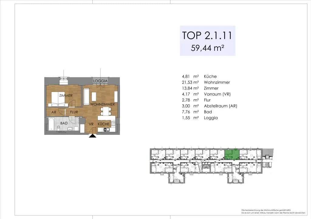 2-Zimmer-Wohnung kaufen in Bruck an der Leitha – 69,21 m², € 366.286 – Bild 27 von 46