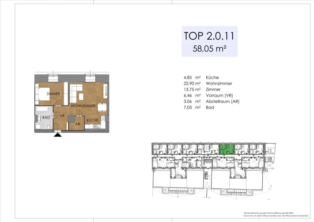 3-Zimmer-Wohnung kaufen in Bruck an der Leitha – 86,98 m², € 440.701 – Bild 16 von 46