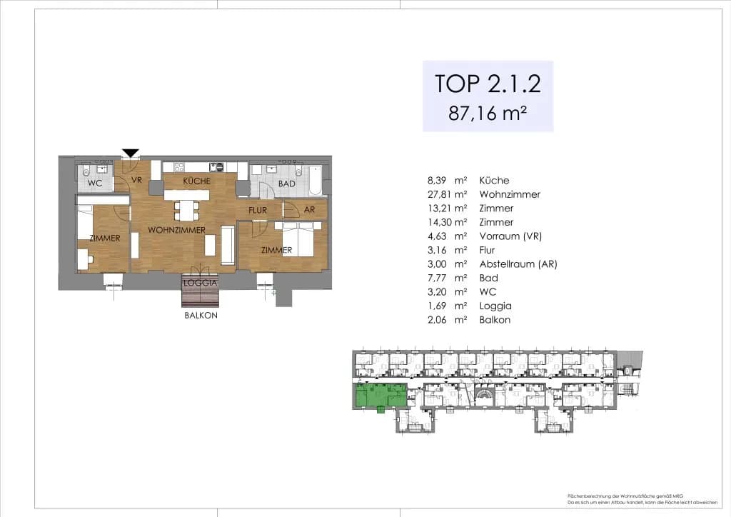 3-Zimmer-Wohnung kaufen in Bruck an der Leitha – 86,98 m², € 440.701 – Bild 19 von 46