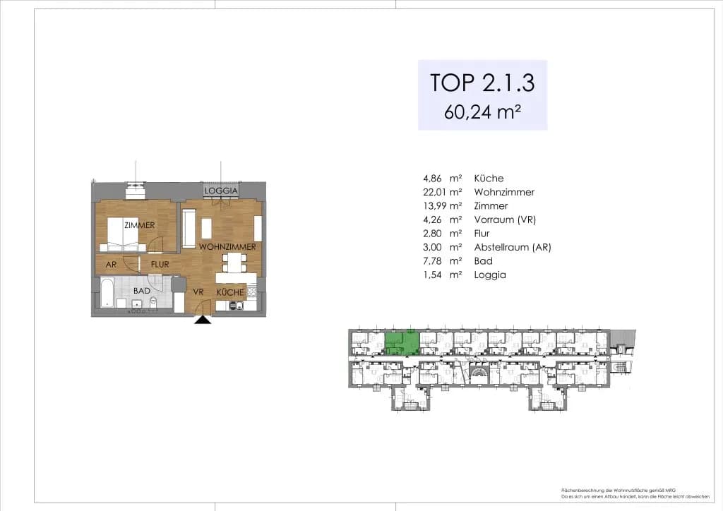 3-Zimmer-Wohnung kaufen in Bruck an der Leitha – 86,98 m², € 440.701 – Bild 20 von 46