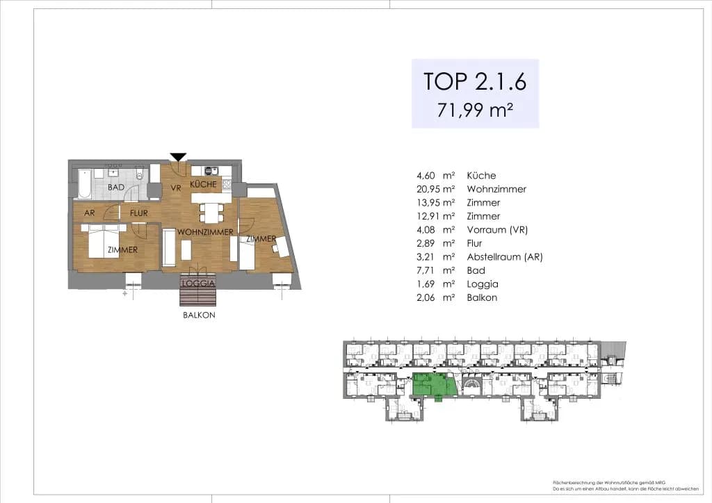 3-Zimmer-Wohnung kaufen in Bruck an der Leitha – 86,98 m², € 440.701 – Bild 23 von 46