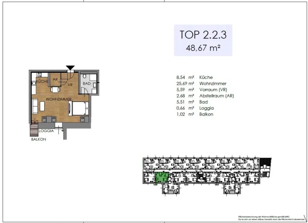 3-Zimmer-Wohnung kaufen in Bruck an der Leitha – 86,98 m², € 440.701 – Bild 32 von 46