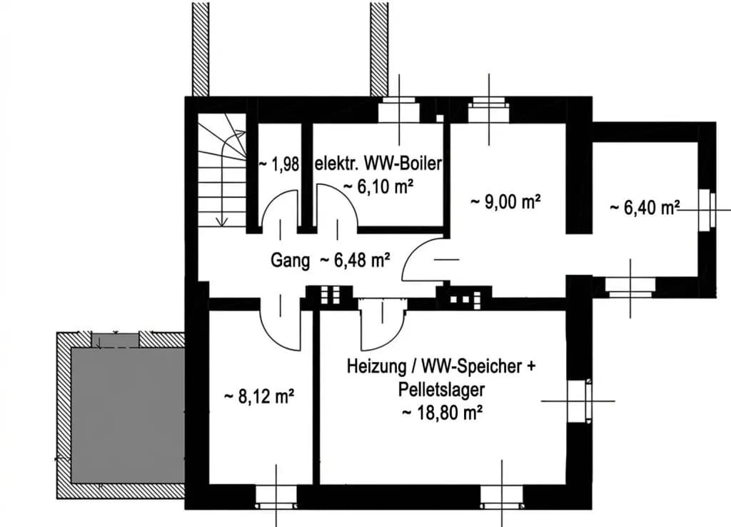 7-Zimmer-Haus mieten in Sankt Pölten Land – 175 m², € 1.890 – Bild 18 von 18