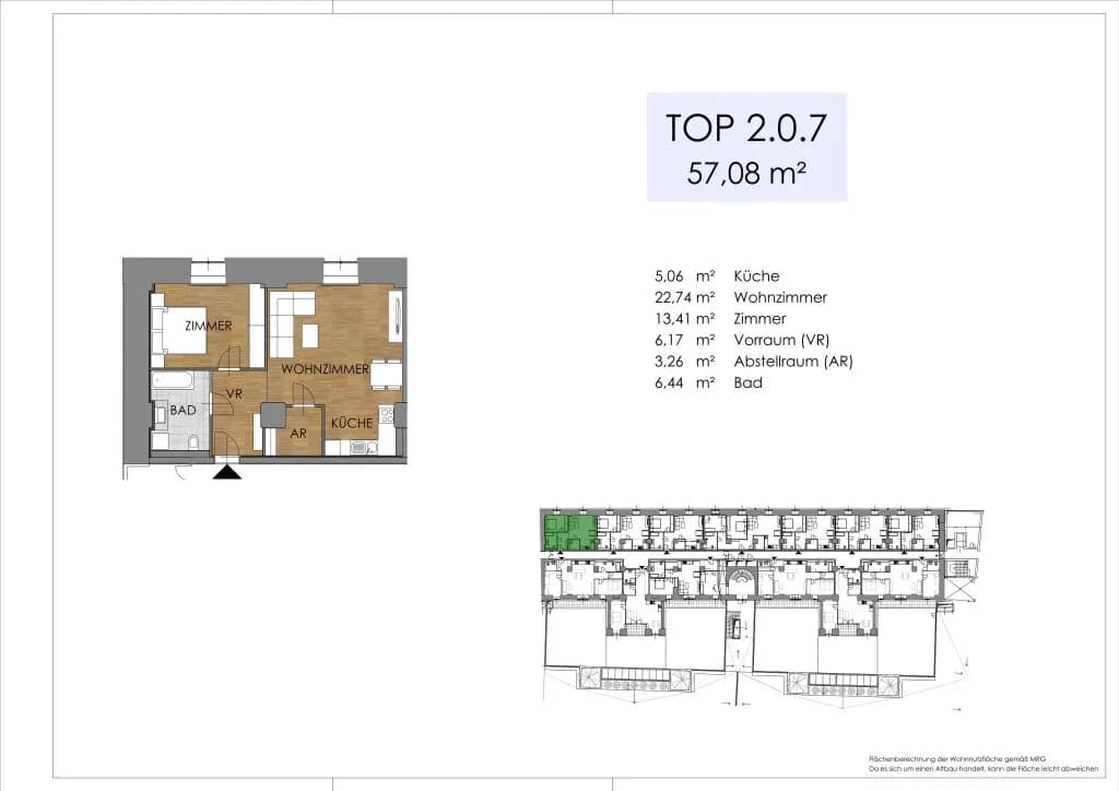 3-Zimmer-Wohnung kaufen in Bruck an der Leitha – 76,62 m², € 393.979 – Bild 12 von 46