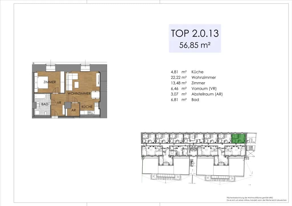 3-Zimmer-Wohnung kaufen in Bruck an der Leitha – 76,62 m², € 393.979 – Bild 18 von 46