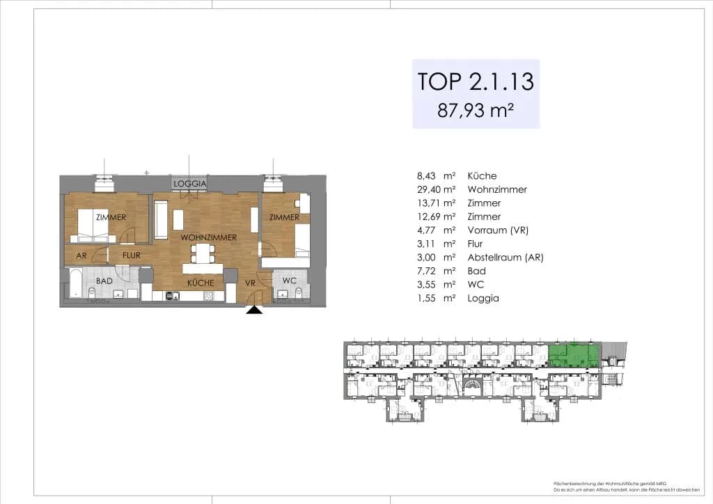 3-Zimmer-Wohnung kaufen in Bruck an der Leitha – 76,62 m², € 393.979 – Bild 29 von 46