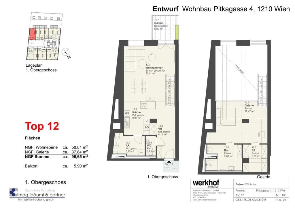 2-Zimmer-Wohnung kaufen in Wien – 95,21 m², € 629.500 – Bild 6 von 6