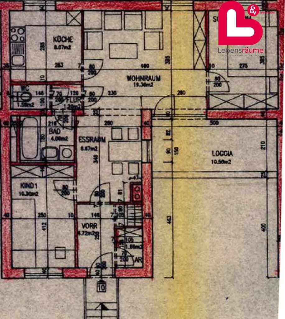 3-Zimmer-Wohnung mieten in Urfahr-Umgebung – 80,97 m², € 923 – Bild 13 von 13