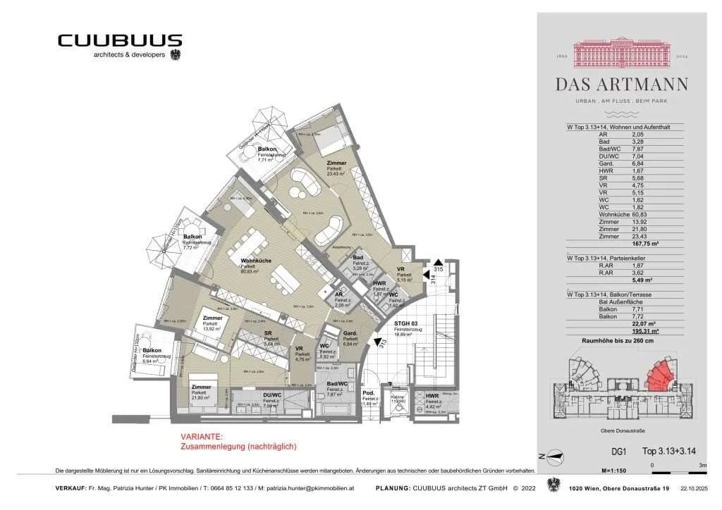 Wohnung kaufen in Wien – 167,75 m², € 2.290.000 – Bild 12 von 12