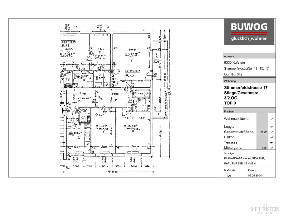 3-Zimmer-Wohnung kaufen in Kufstein – 75,55 m², € 361.575 – Bild 9 von 12