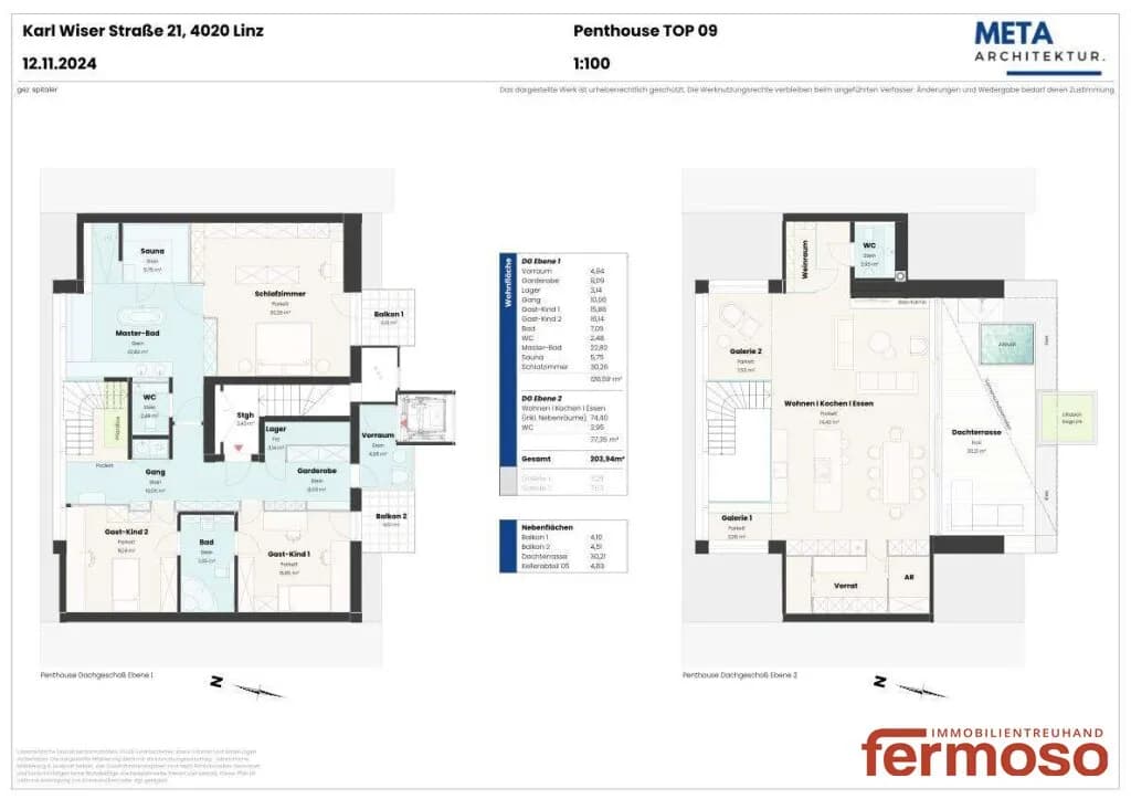 4-Zimmer-Wohnung kaufen in Linz – 216 m², € 1.699.000 – Bild 37 von 39