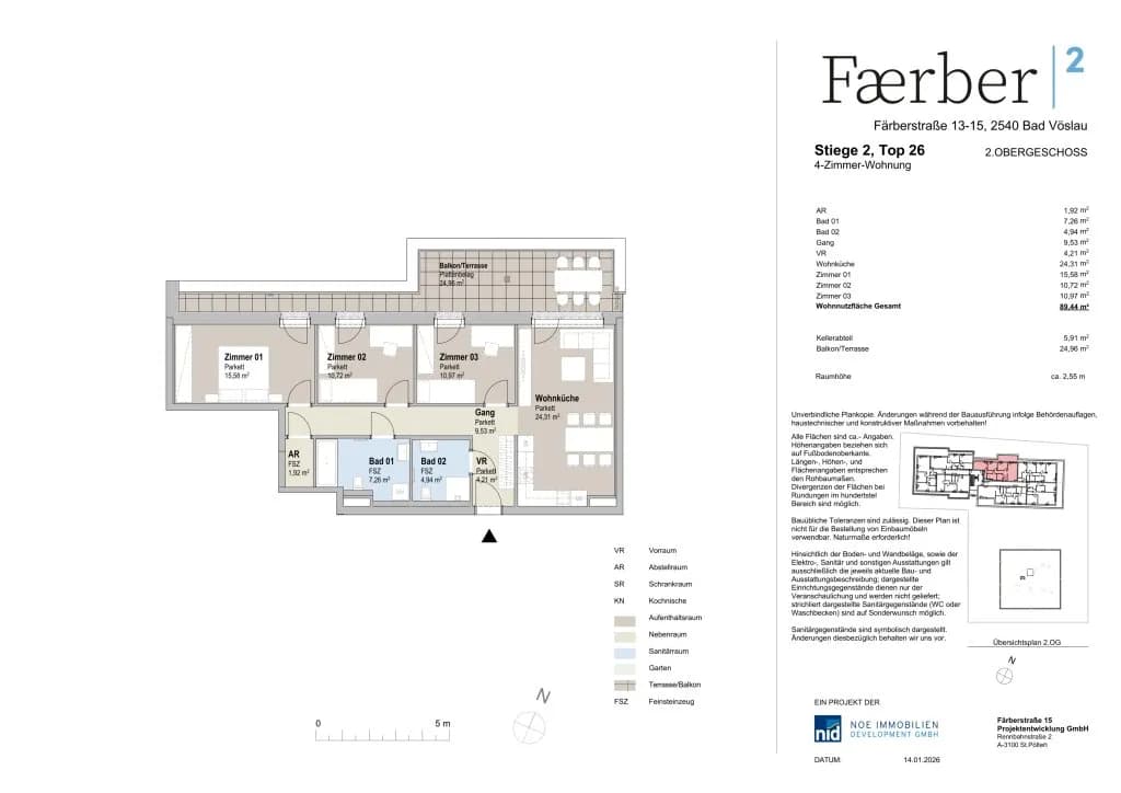 Immobilie kaufen in Baden – 89,44 m², € 488.000 – Bild 22 von 22