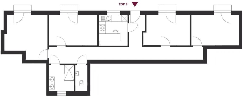 4-Zimmer-Wohnung mieten in Graz – 91,6 m², € 1.227 – Bild 16 von 16