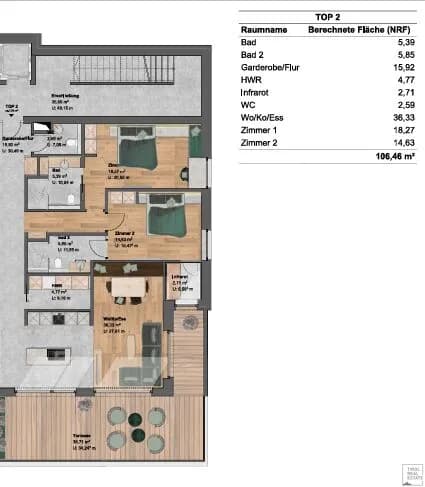 3-Zimmer-Wohnung kaufen in Bludenz – 105 m², € 1.100.000 – Bild 7 von 7