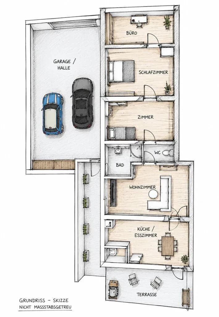 4-Zimmer-Haus kaufen in Mistelbach – 85 m², € 195.000 – Bild 12 von 12