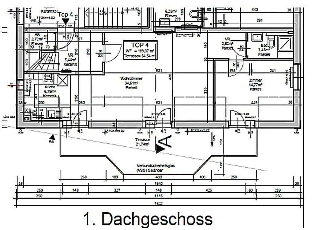 5-Zimmer-Wohnung mieten in Wien – 189 m², € 4.442 – Bild 21 von 22