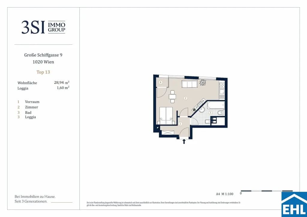 Immobilie kaufen in Wien – 28,94 m², € 275.000 – Bild 12 von 12