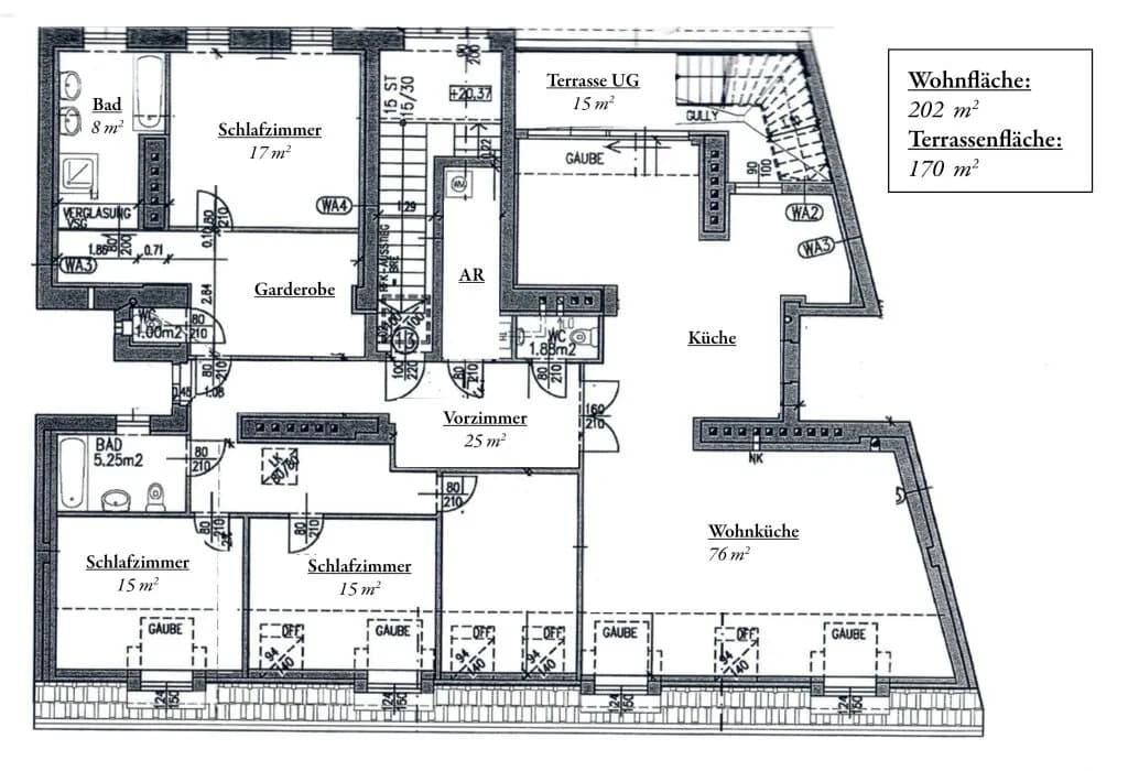 5-Zimmer-Wohnung mieten in Wien – 202 m², € 5.918 – Bild 30 von 30
