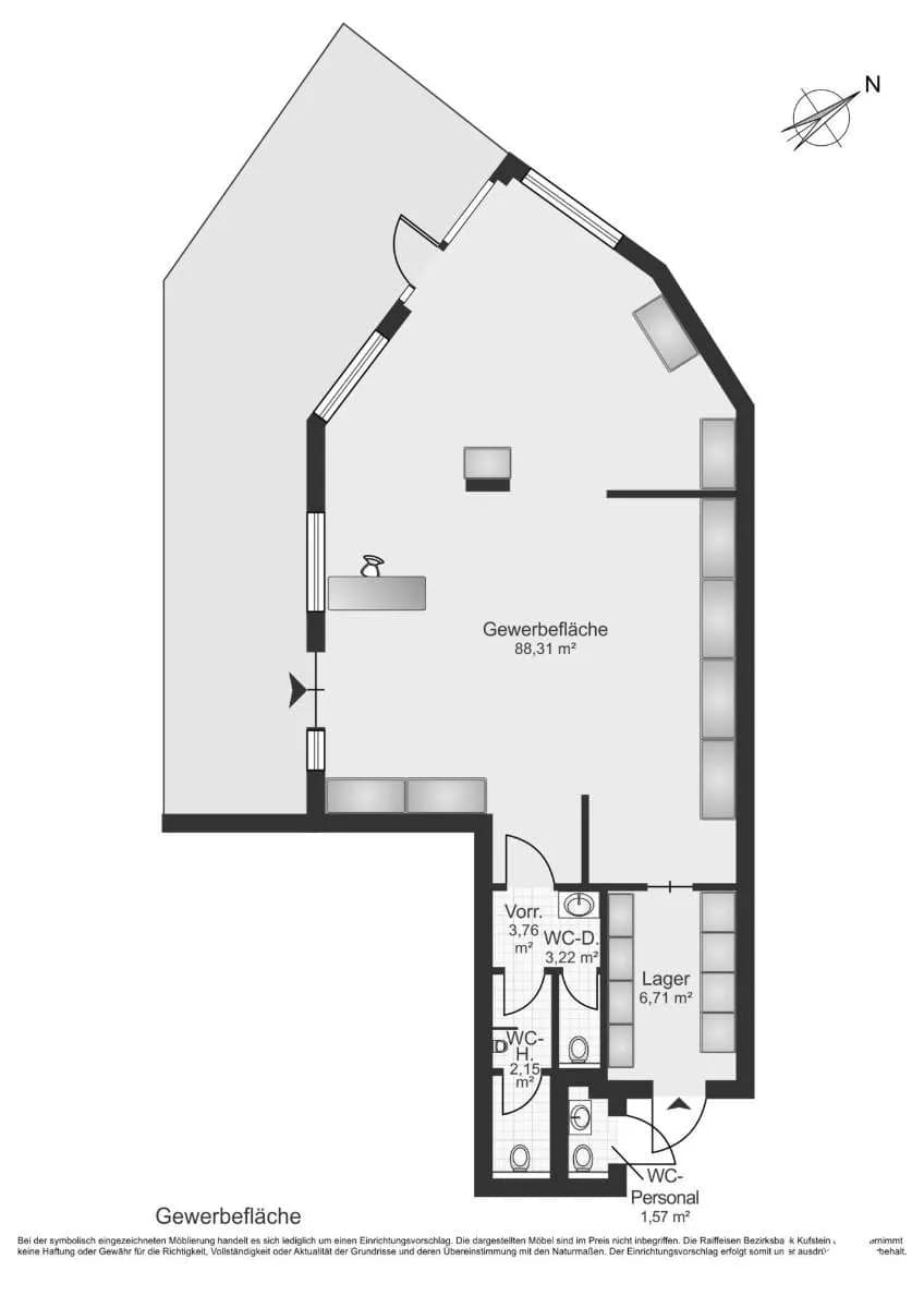 Gewerbeimmobilie kaufen in Kufstein – 106 m², € 430.000 – Bild 10 von 11