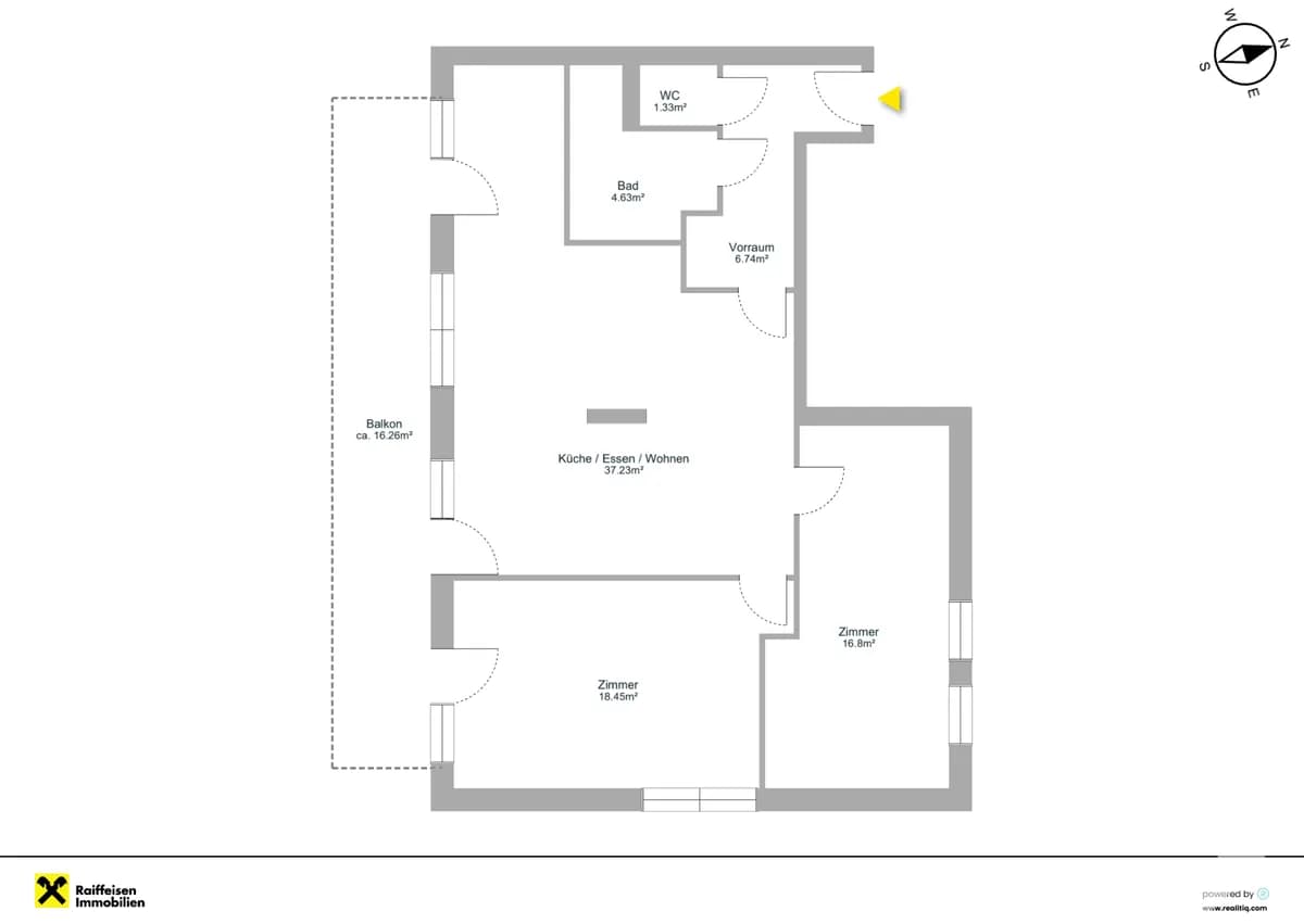 3-Zimmer-Wohnung kaufen in Graz – 84,58 m², € 330.000 – Bild 11 von 11