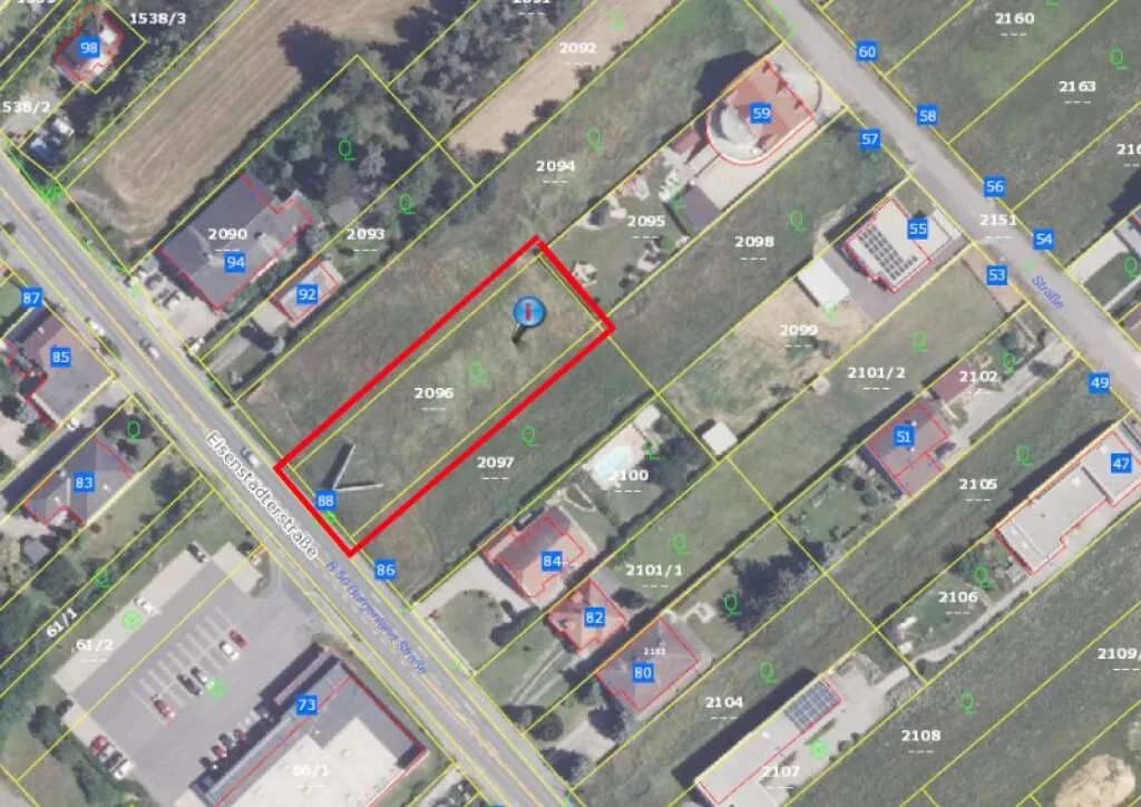 Grundstück kaufen in Oberpullendorf – 1 247 m², € 96.000 – Bild 3 von 4