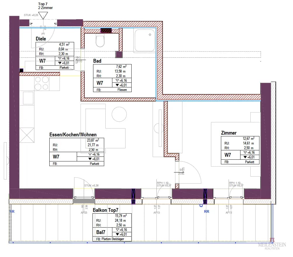 2-Zimmer-Wohnung kaufen in Kufstein – 48,67 m², € 336.310 – Bild 7 von 10