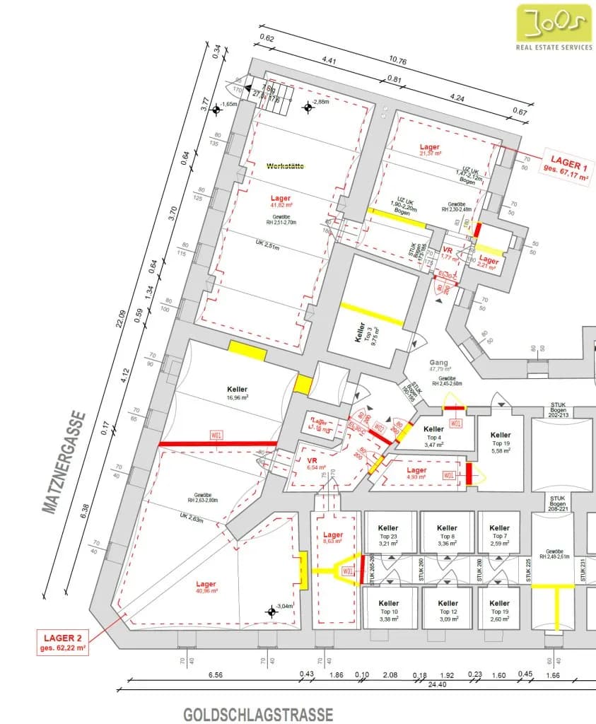 5-Zimmer-Immobilie mieten in Wien – 129 m², € 691 – Bild 12 von 12