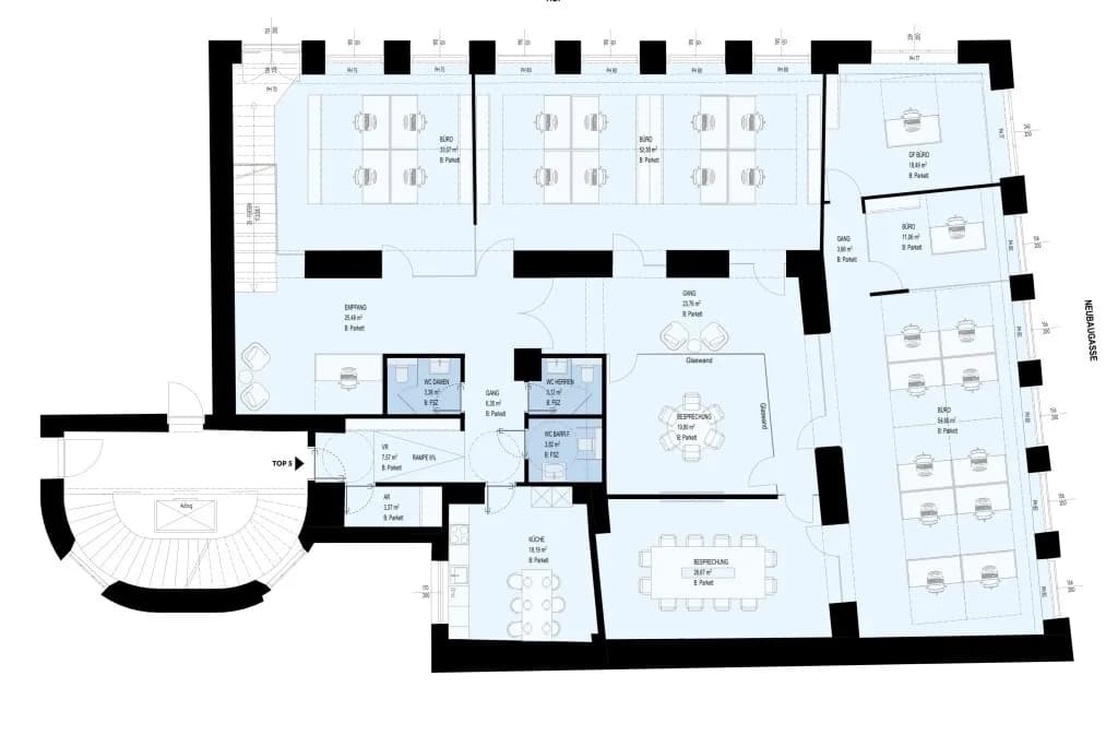 Gewerbeimmobilie mieten in Wien – 316 m², € 7.053 – Bild 16 von 17