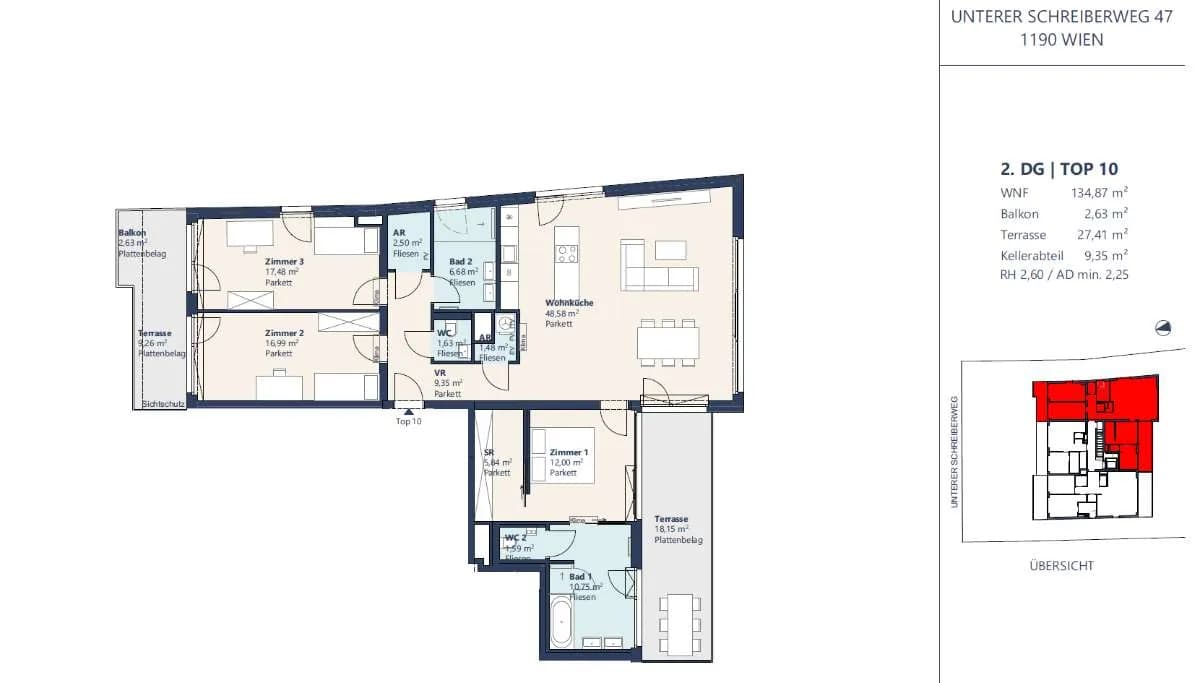 Wohnung kaufen in Wien – 132,93 m², € 2.100.000 – Bild 9 von 9