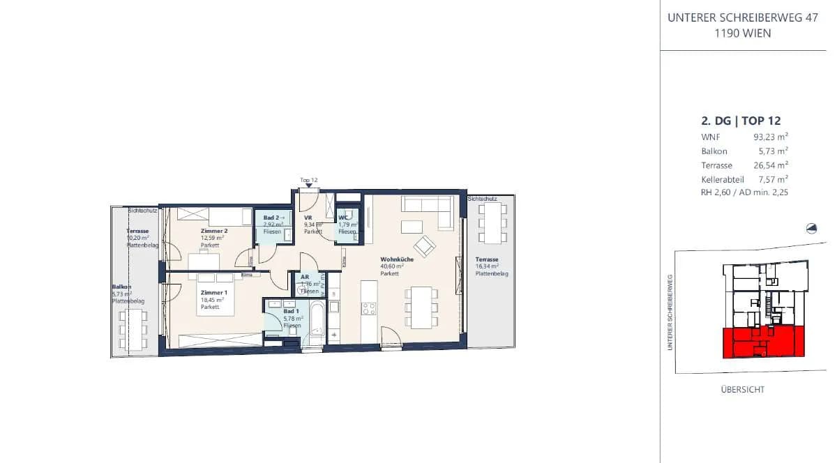 Wohnung kaufen in Wien – 100,8 m², € 1.530.000 – Bild 2 von 2