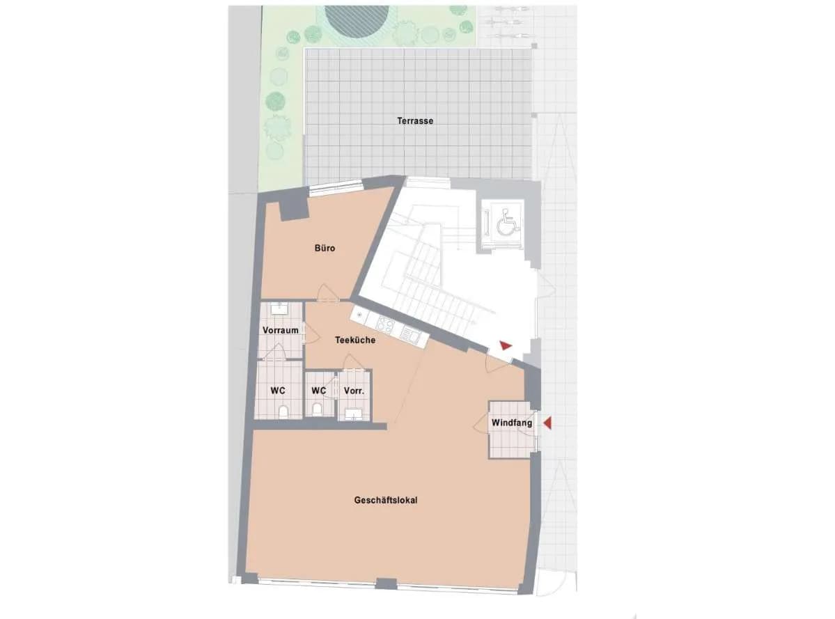 Gewerbeimmobilie mieten in Graz – 109 m², € 1.529 – Bild 3 von 3