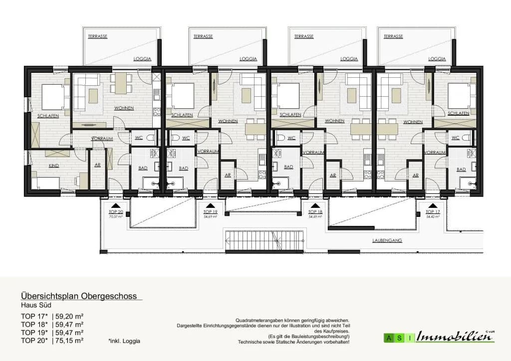 3-Zimmer-Wohnung mieten in Urfahr-Umgebung – 70,37 m², € 909 – Bild 2 von 16