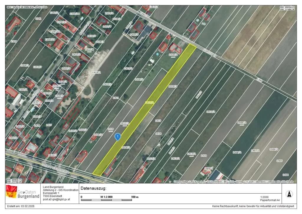 Grundstück kaufen in Neusiedl am See – 660 m², € 125.000 – Bild 5 von 7