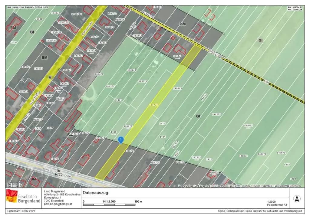 Grundstück kaufen in Neusiedl am See – 660 m², € 125.000 – Bild 7 von 7
