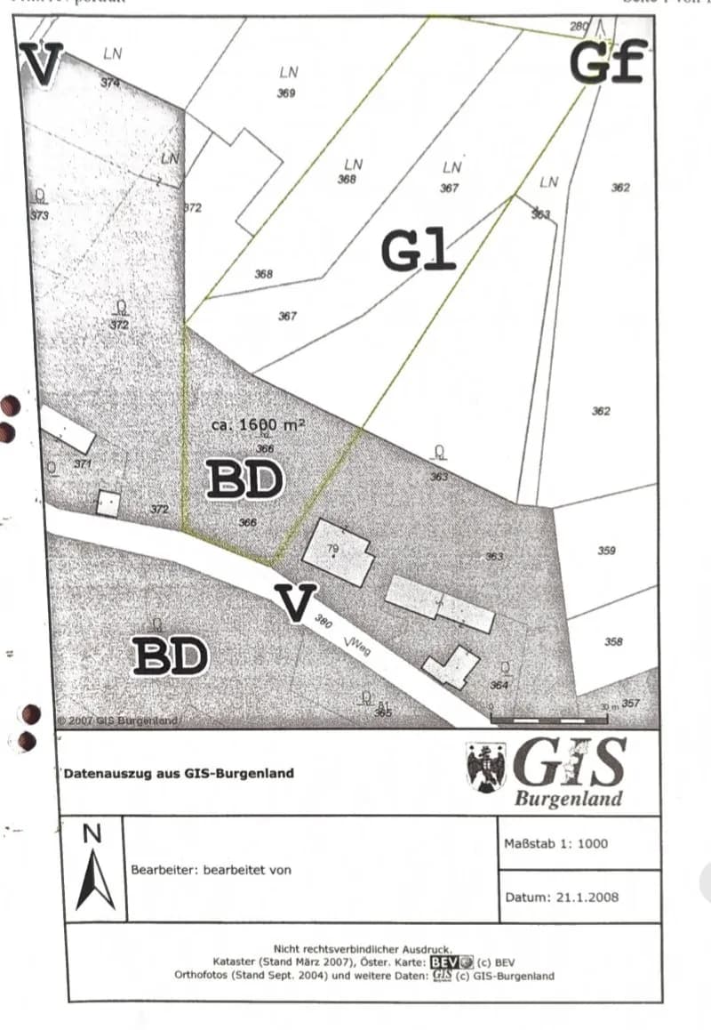 Grundstück kaufen in Güssing – 6 455 m², € 60.000 – Bild 4 von 6