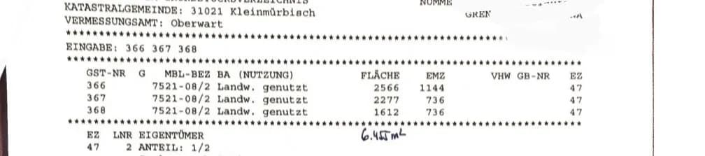 Grundstück kaufen in Güssing – 6 455 m², € 60.000 – Bild 5 von 6