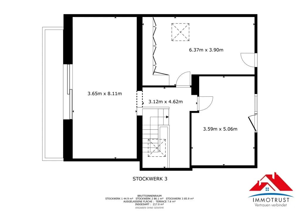 4-Zimmer-Haus kaufen in Klagenfurt – 172 m², € 475.000 – Bild 20 von 21