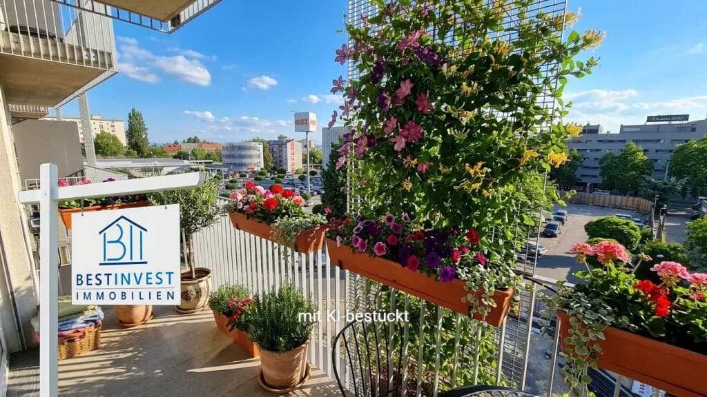3-Zimmer-Wohnung mieten in Graz – 72,76 m², € 1.065