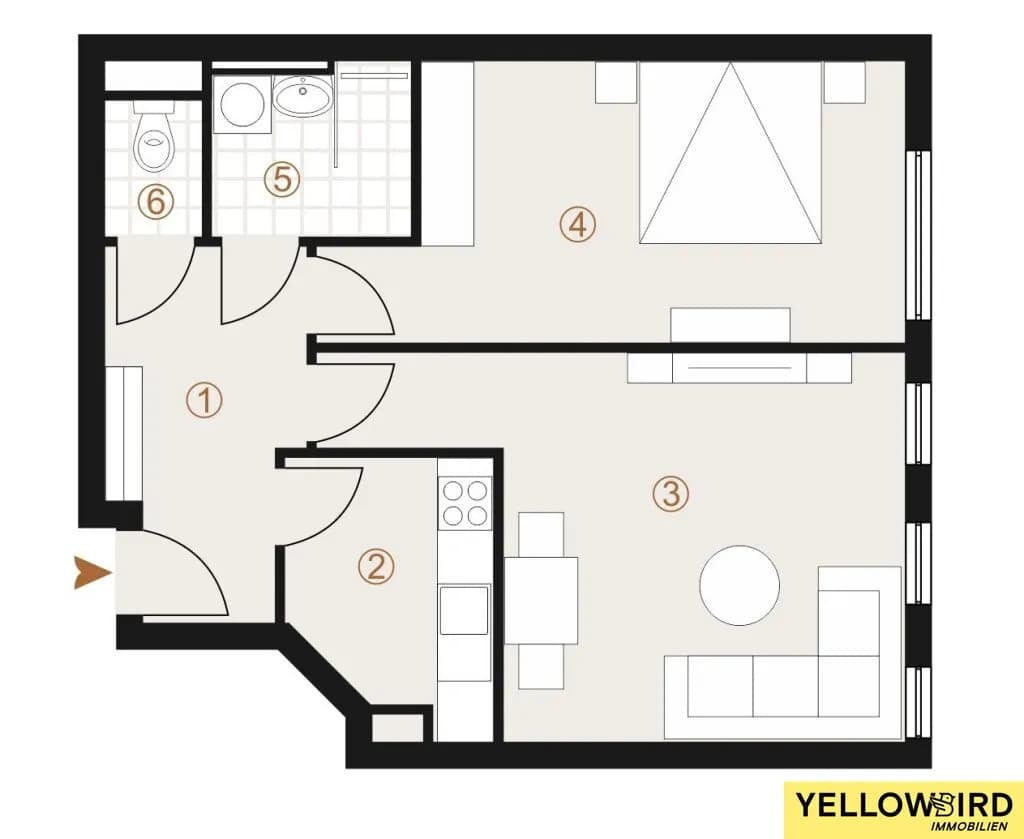 2-Zimmer-Wohnung kaufen in Wien – 53,07 m², € 350.000 – Bild 19 von 19
